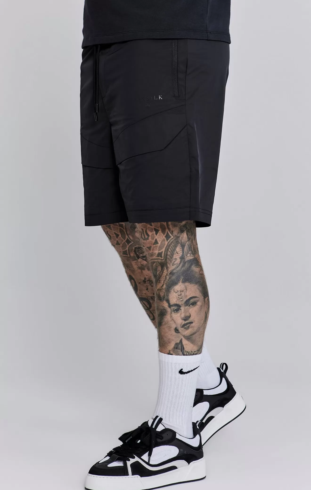 SikSilk Shorts^Black Cargo Shorts