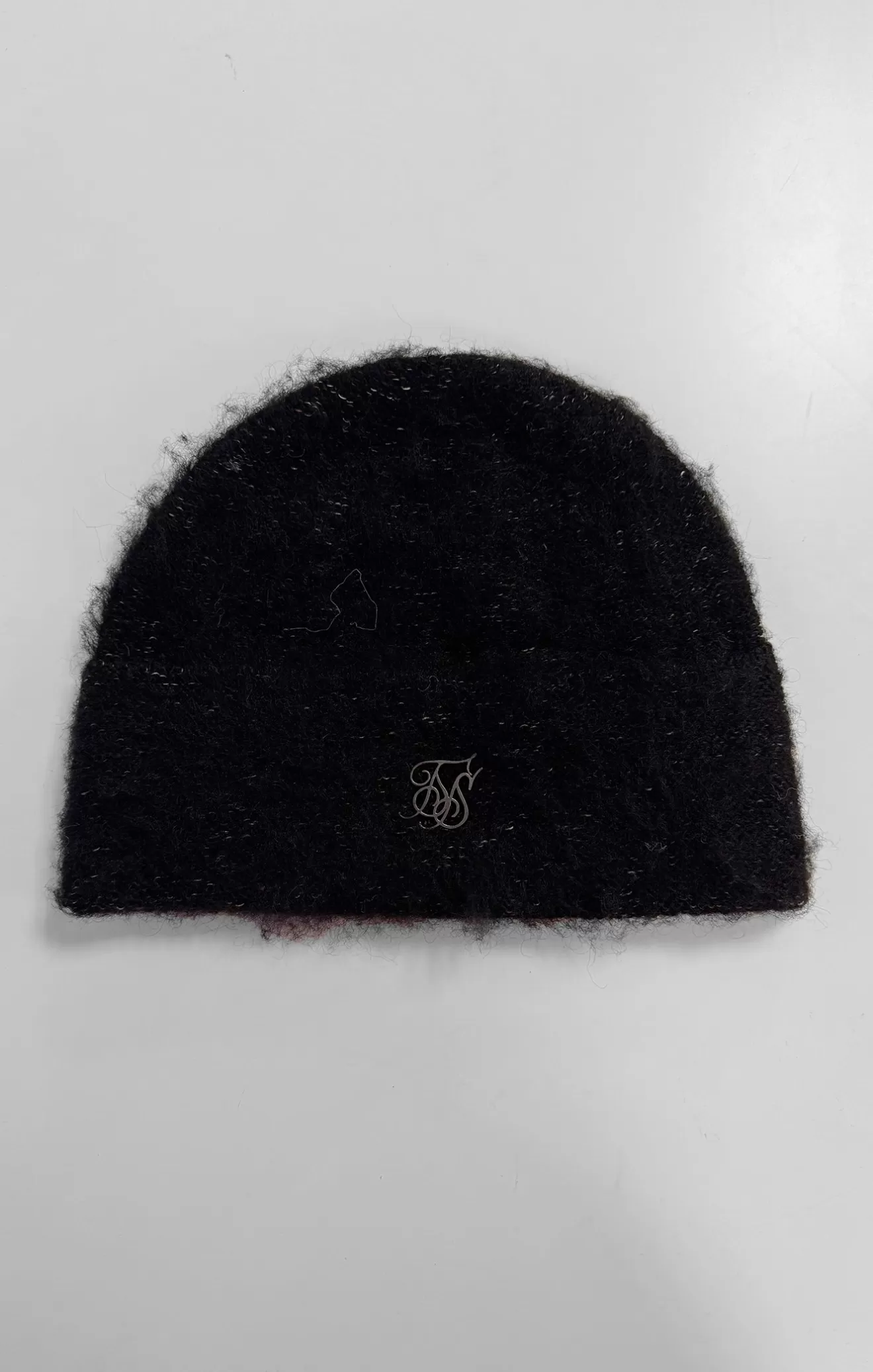 SikSilk Headwear^Black Knitted Beanie