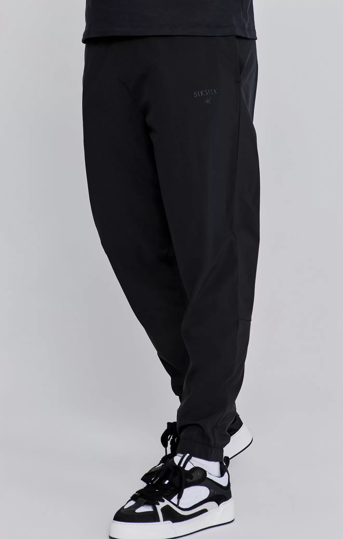 SikSilk Trousers^Black Smart Pant