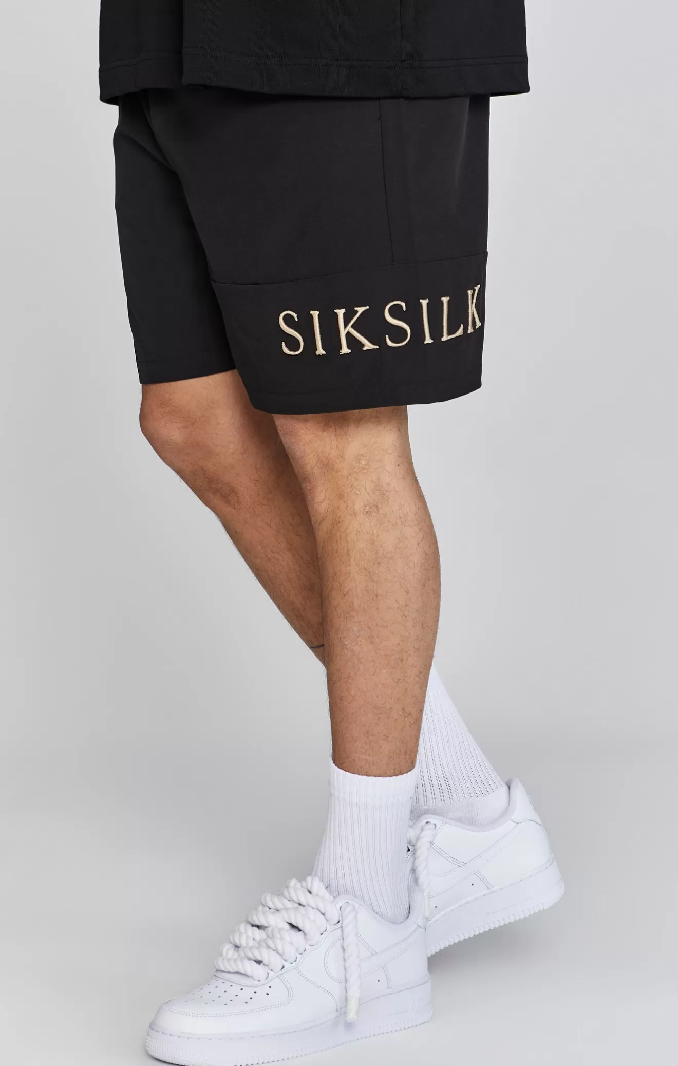 SikSilk Swimwear^Black Swim Shorts