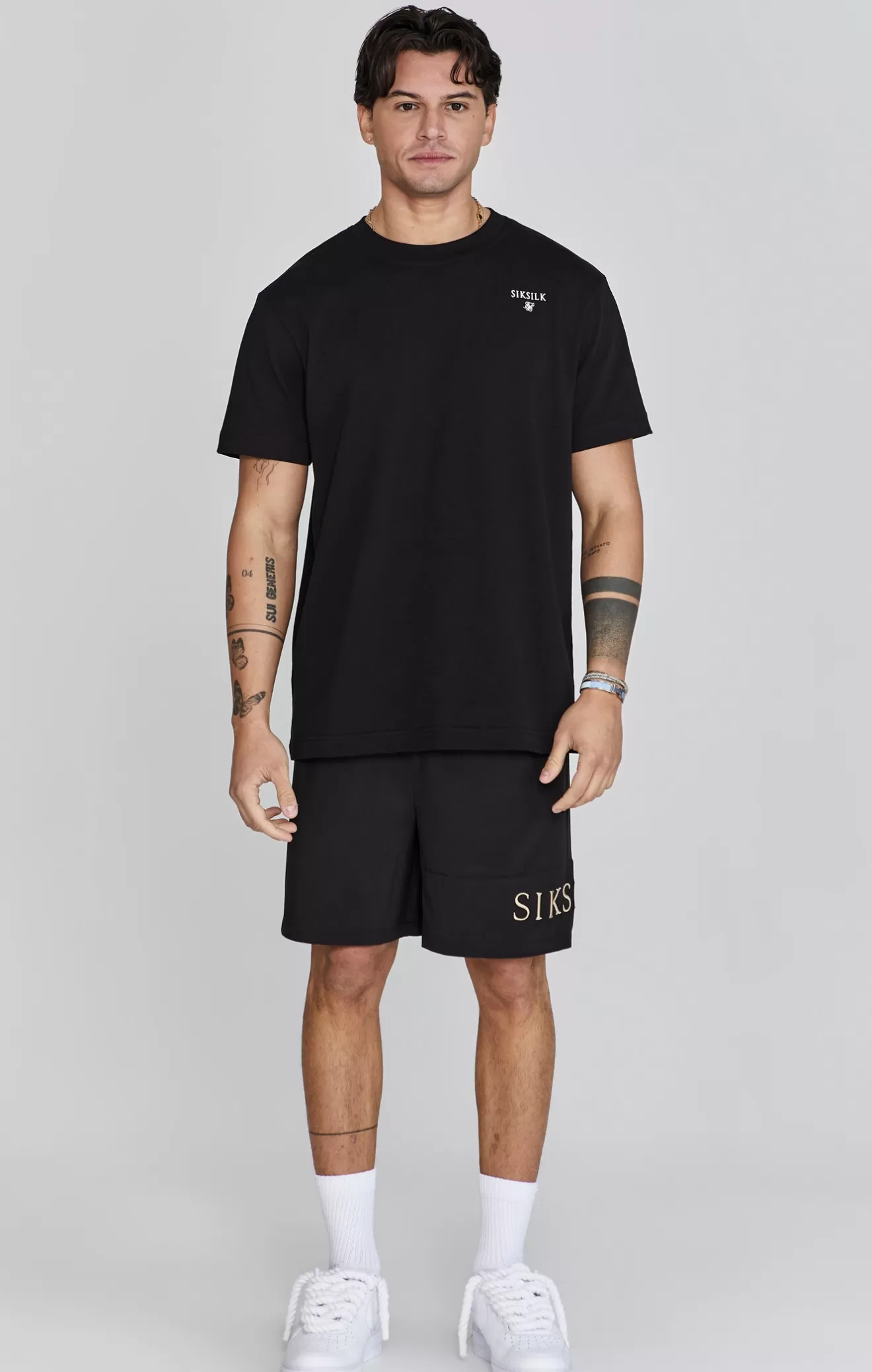 SikSilk Swimwear^Black Swim Shorts