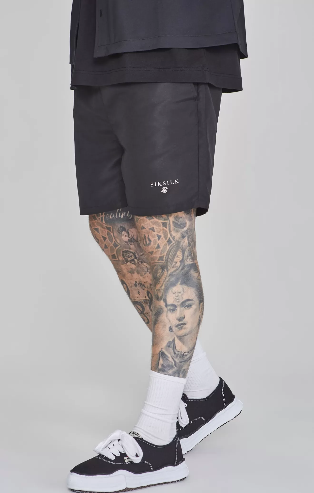 SikSilk Swimwear^Black Swim Shorts