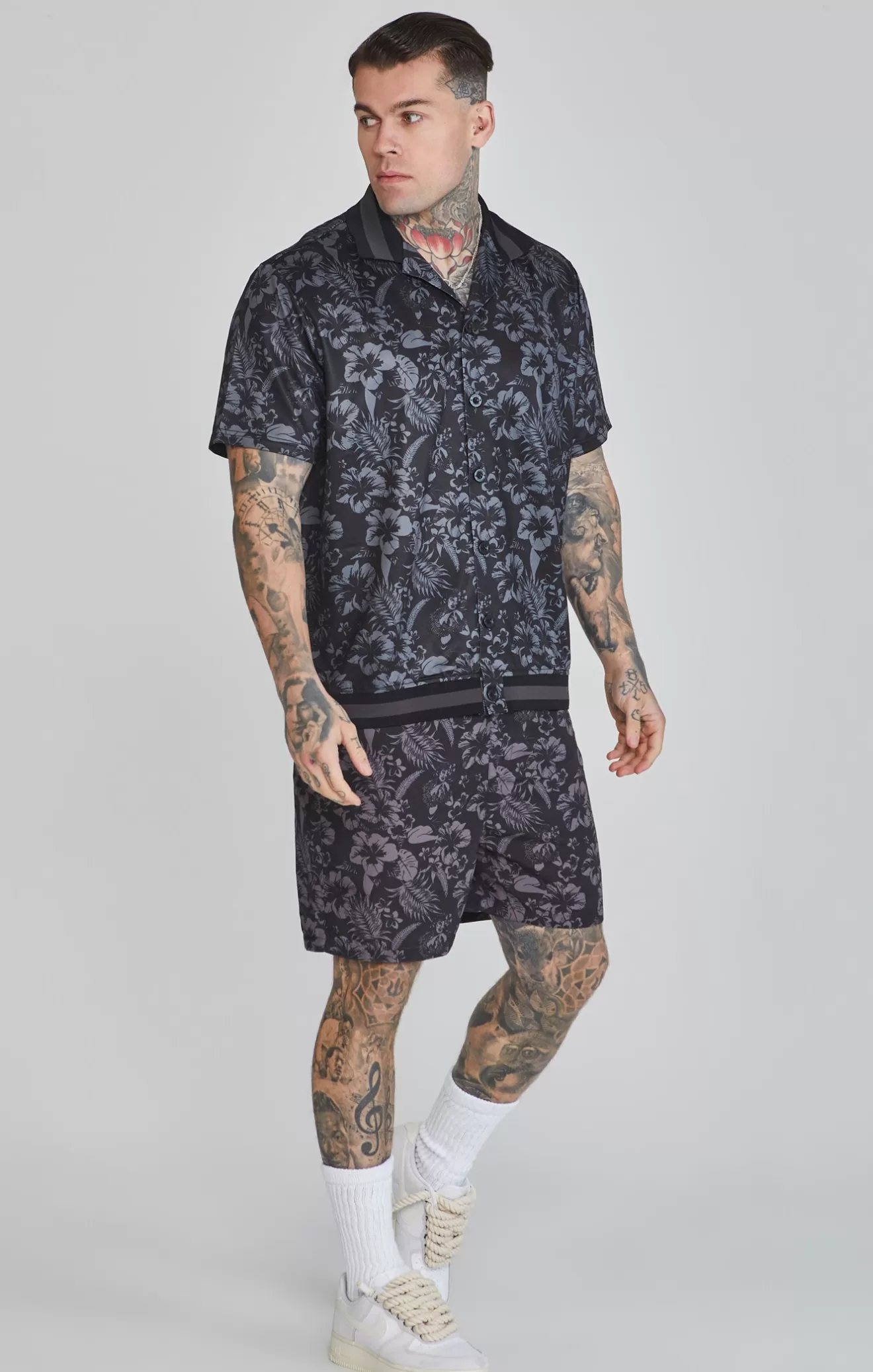 SikSilk Shorts^Black Swim Shorts