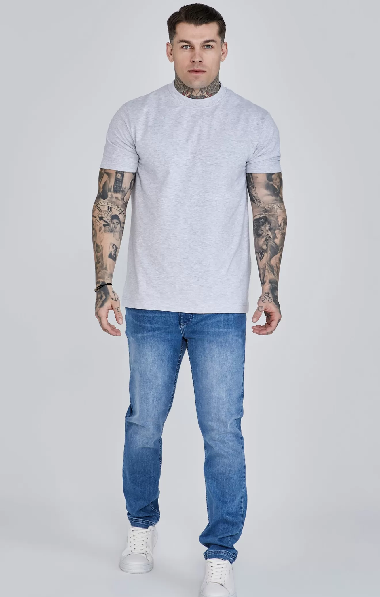 SikSilk Jeans^Blue Slim Fit Jeans