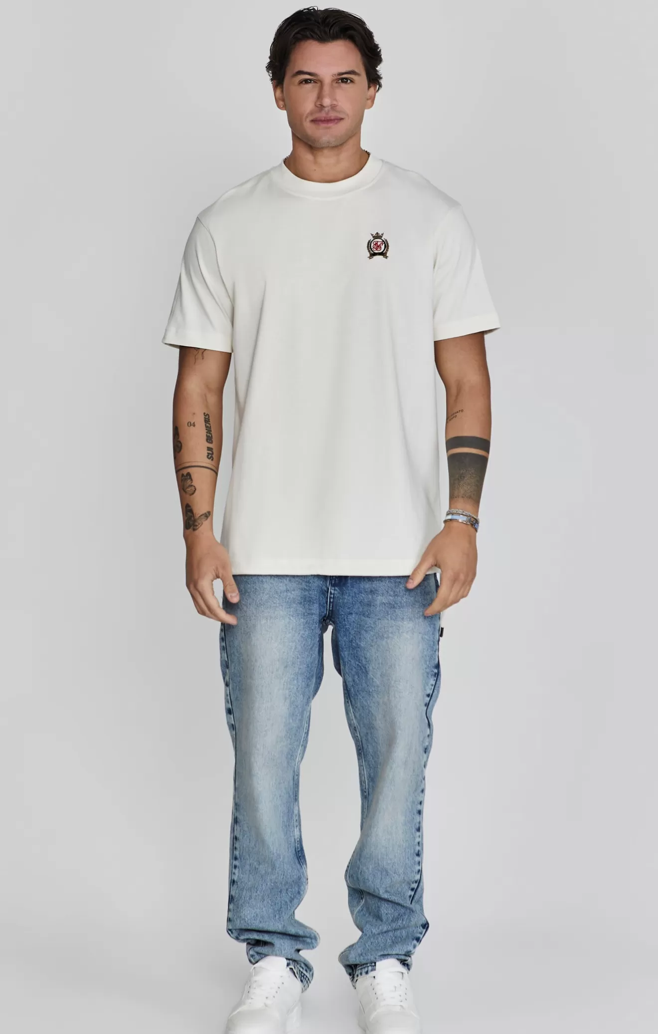 SikSilk Jeans^Blue Straight Fit Jeans