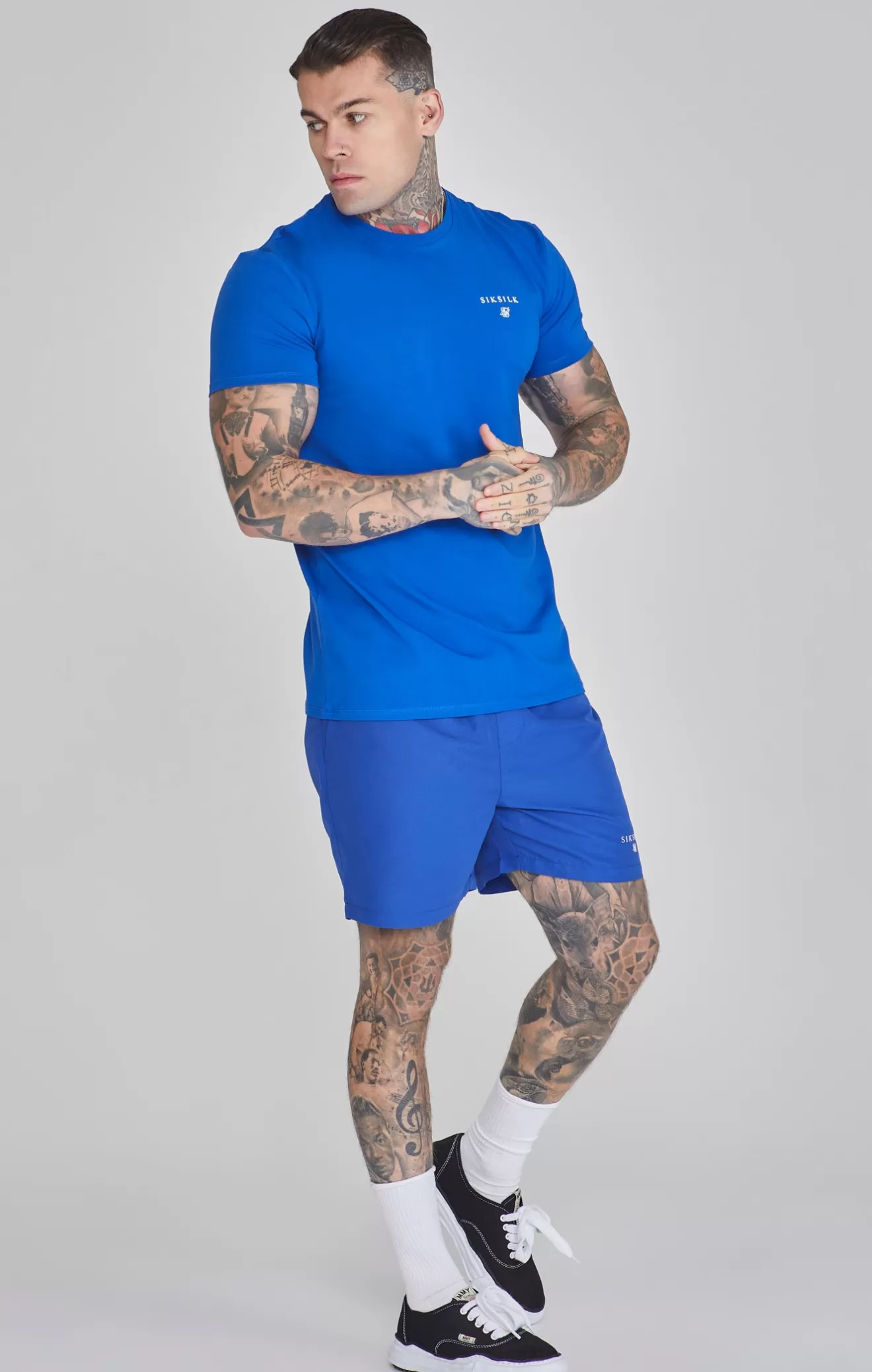 SikSilk Swimwear^Blue Swim Shorts