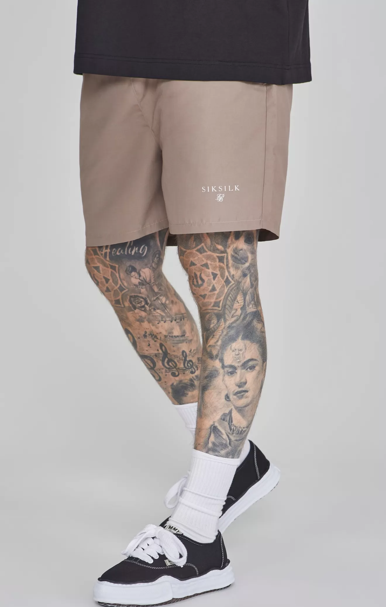 SikSilk Swimwear^Brown Swim Shorts