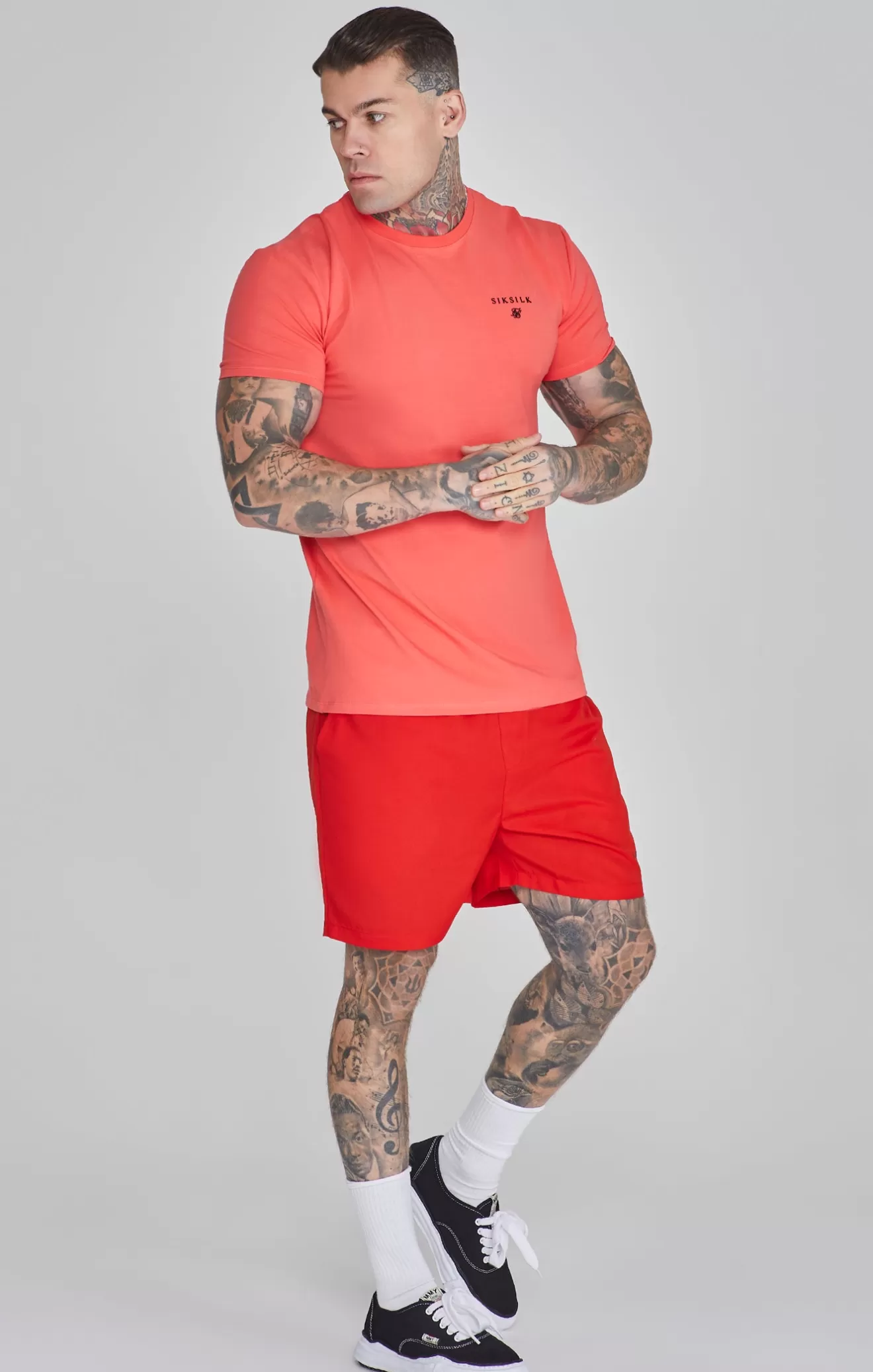 SikSilk Swimwear^Coral Swim Shorts