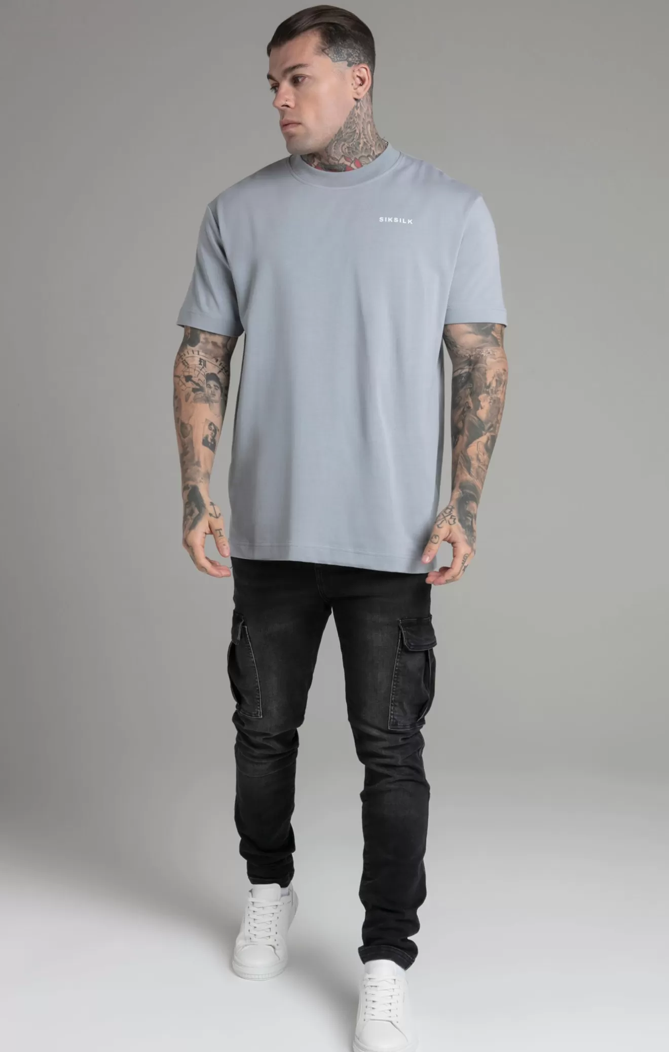 SikSilk T-Shirts^Grey Limited Edition T-Shirt