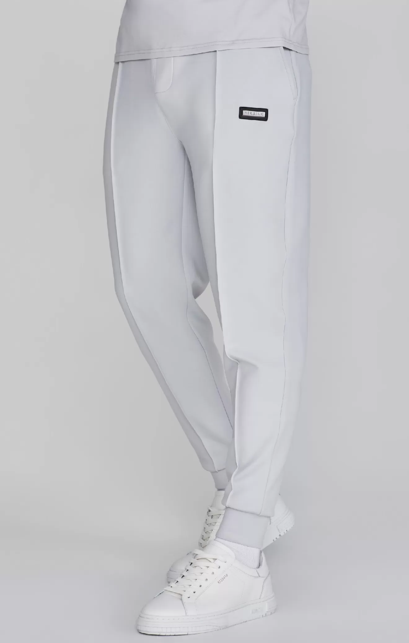 SikSilk Trousers^Light Grey Smart Pants