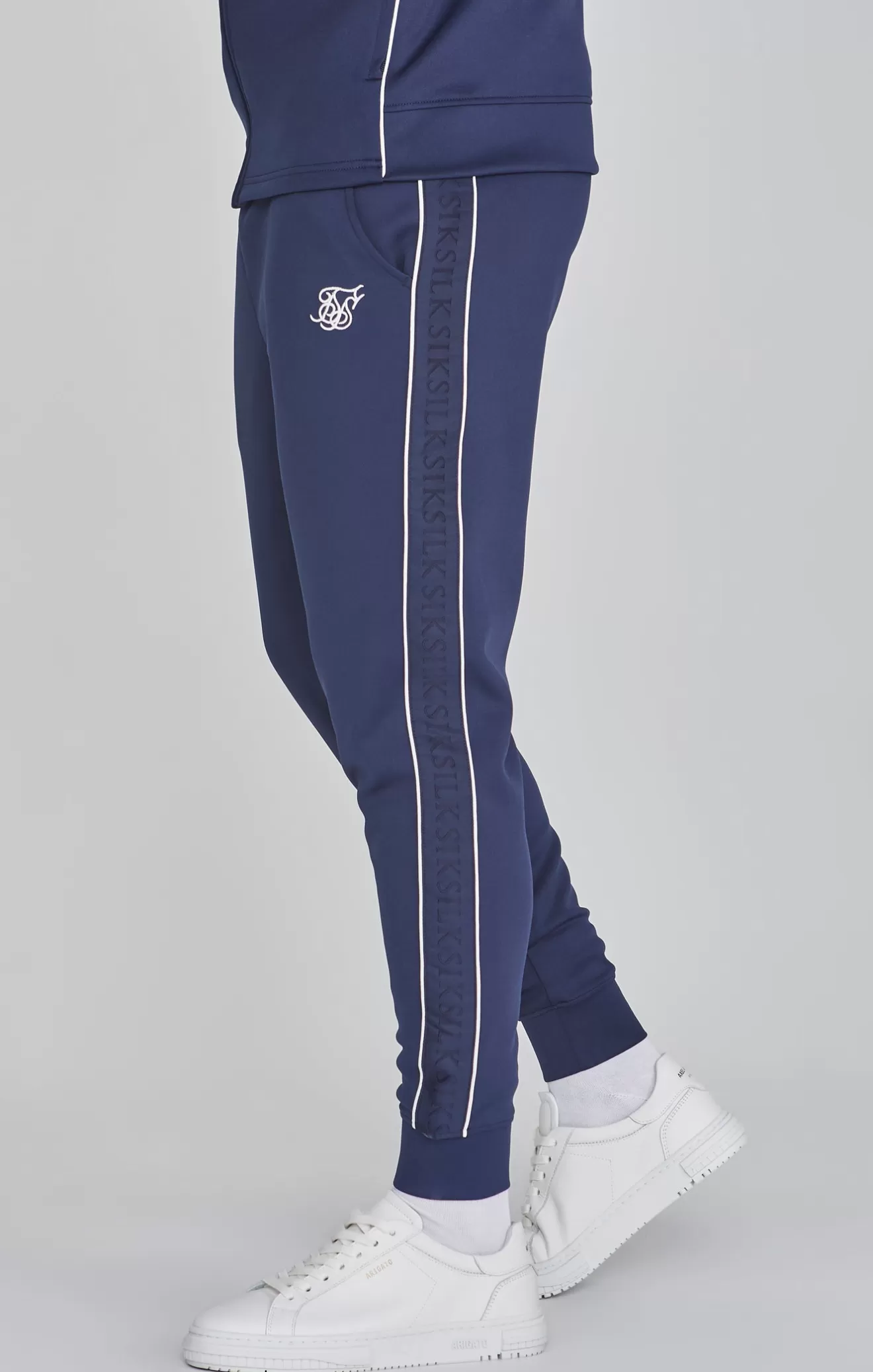 SikSilk Twin Sets^Navy Tracksuit