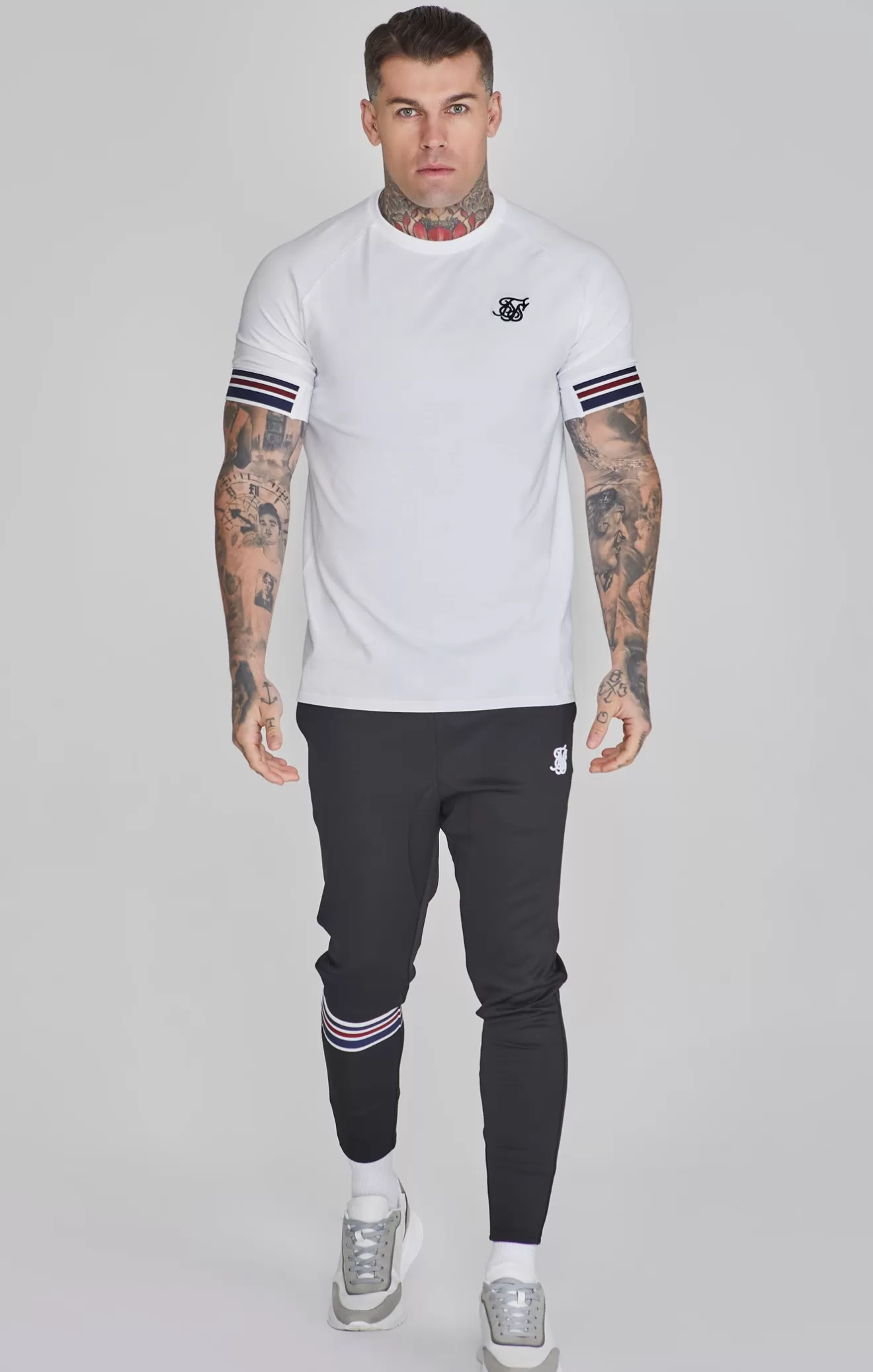 SikSilk T-Shirts^White Tech T-Shirt